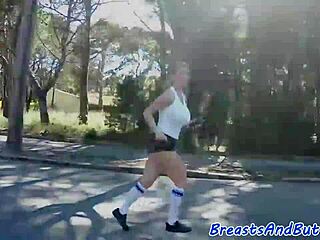 bigtit milf gets picked up for missionary fucking with beautiful boobs bouncing