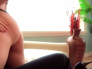 hey, check out this short-haired lesbian with a hairy pussy having fun licking her small-titted friend's cunt