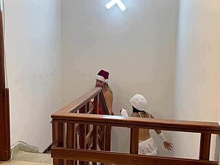 Horny latina friend licks my ass after party with camila henao in wet scissoring session