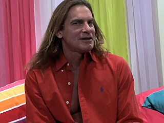 Oh yeah, pounding that tight ass in fishnet stockings hard.