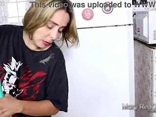 Blonde milf with big natural tits takes interracial monster cock deep