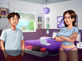 Hey, diving into Summertime Saga with Jenny's route in this tech update version part 5 – super fun dating game vibes! 🎮❤️