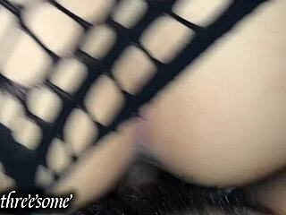 The hot Filipina milf wife guided her husband through licking and fingering to reach full satisfaction outdoors.