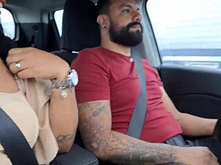 exhibiting the hairy pussy of the wife on the street at the beach and even in the market showing everything for everyone to see