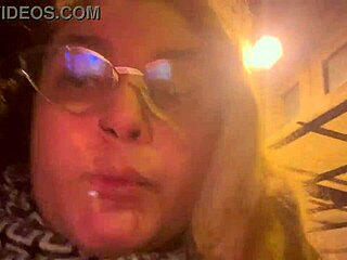 Suggestive public burps from curvy european milf in outdoor homemade farting