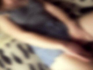 Whoa, check out this tight jean shorts cameltoe tease with that juicy teen pussy