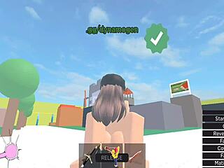 hey, that horror girl is getting wildly fucked in roblox condo