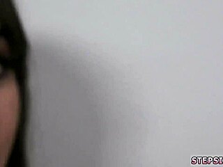 Emotional Teen creampie surprise in friendly hardcore competition