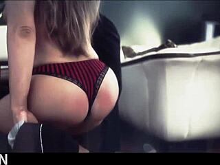 Oh wow, sensual anal sex fucking that perfect ass of sexy brunette Hungarian milf!