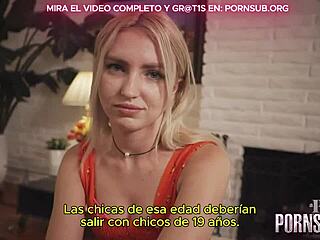 Hey, do you wanna see these two blonde latina milfs with natural tits get creampie seduction?