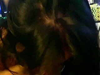 Alice Fire in Lingerie Gives Asian Blowjob to Big Cock