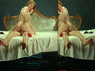 Deeper busty bombshell Octavia gets dominated and fucked hard with deepthroat blowjob blonde bondage cowgirl riding