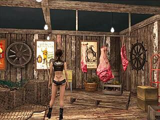 Fallout 4 Features Slutty And Tease Fashion With Sexy Brunette.
