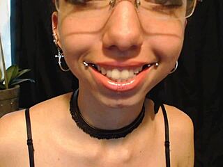 putting on nude colored lipstick and drooling all over it 💄