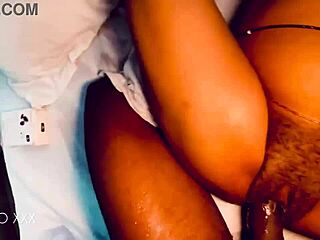 i screamed with pleasure as that monster cock filled my juicy wet pussy with creampie in missionary.