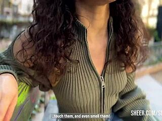 Curly Slutty Tinder Girl Lets Me Do Anything with Her Big Ass and Feet