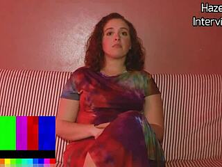 Hey, check out Hazel Red's wild interracial casting interview with massive cock action