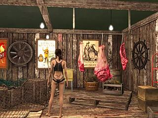 Fallout 4 Features Slutty And Tease Fashion With Sexy Brunette.