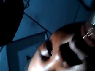 African Teen 18+ Slobbering On Big Cock With Phat Lips In Sloppy Blowjob