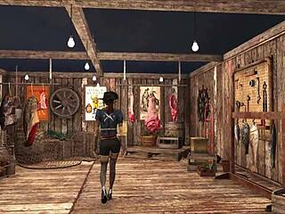 Fallout 4 Features Slutty And Tease Fashion With Sexy Brunette.