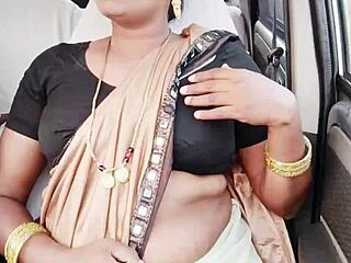 indian call girl engages in car encounter with dirty talk