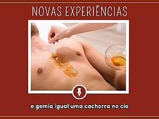 Wild Naughty Fun During Waxing Session!