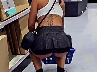 Oh man, you won't believe what I did in the supermarket wearin' that tiny skirt bein' all naughty...