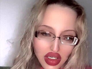 hey, check out this fun chat about huge lipstick vibes with glasses in russian style 😎💄