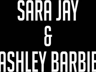 Curvy milf Sara Jay licks and dildos wet pussy with busty lesbian