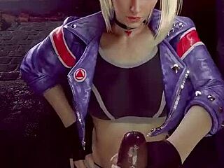 Excellent Animation With Athletic Big Ass Action