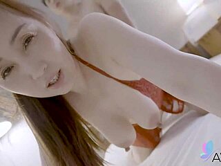 Busty chinese milf zuo hai yang passionately rides lover in doggystyle and cowgirl!