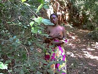 hot ebony babe tries eating pussy first time with lesbian friend help