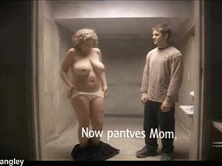 Woman pays debt naked