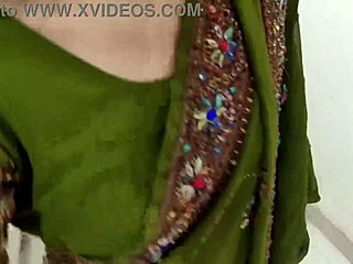 Indian Mature Woman Enjoys Deep Oral and Doggystyle Action in Kitchen with Clear Audio