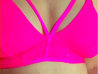 Wifey flashes perfect tits