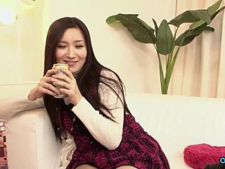 Why not join these guys having fun with a cute asian girl before her creampie?