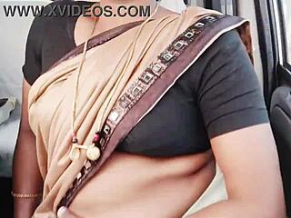 indian call girl engages in car encounter with dirty talk