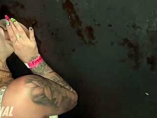 Amateur Friends Sucking and Fucking at Gloryhole Swing House Bareback