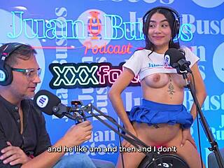 Oh wow, little kinky Colombian babe MayraOficial rides the Sybian machine hard, flashing her big natural tits and squirting like crazy in this first-time casting interview