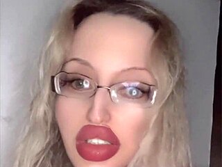 hey, check out this fun chat about huge lipstick vibes with glasses in russian style 😎💄