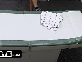 Naughty Latina Apryl Rein Strikes Deal With Doctor For Fake Virginity Certificate In Exam Roleplay