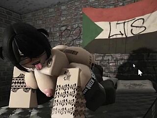 Roblox Slut Riding My Cock Deep In Her Wet Pussy Roughly