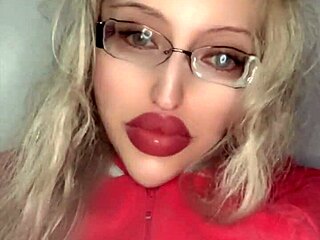 hey, check out this fun chat about huge lipstick vibes with glasses in russian style 😎💄
