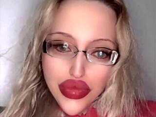 hey, check out this fun chat about huge lipstick vibes with glasses in russian style 😎💄