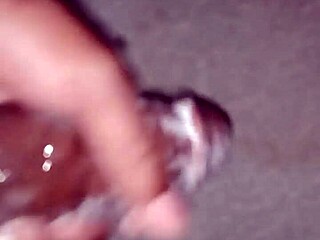 hey, check out superdarius guy's quick jerk off session before bed – so sloppy with cum 😏💦