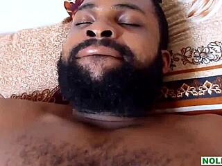 naija ebony couple delivers hardcore homemade monster cock pounding