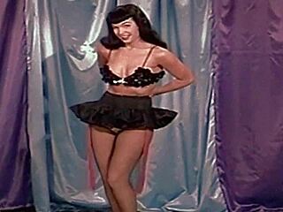 betty page tribute orbits vintage retro sexy odyssey