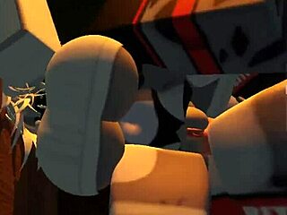 Hey, check out this shark girl totally pleasuring herself in a wild furry session!