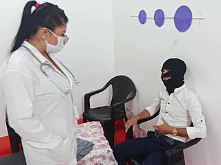 Horny doc fucks patient, tits bounce! 🏥💦