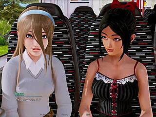 Harem Hotel Game Night Turns Suggestive And Steamy